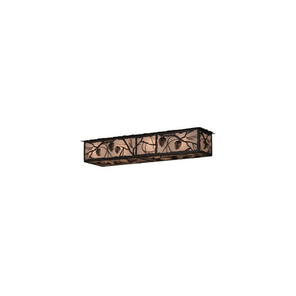 Whispering Pines 8 Light 50" Wide Flush Mount Ceiling Fixture