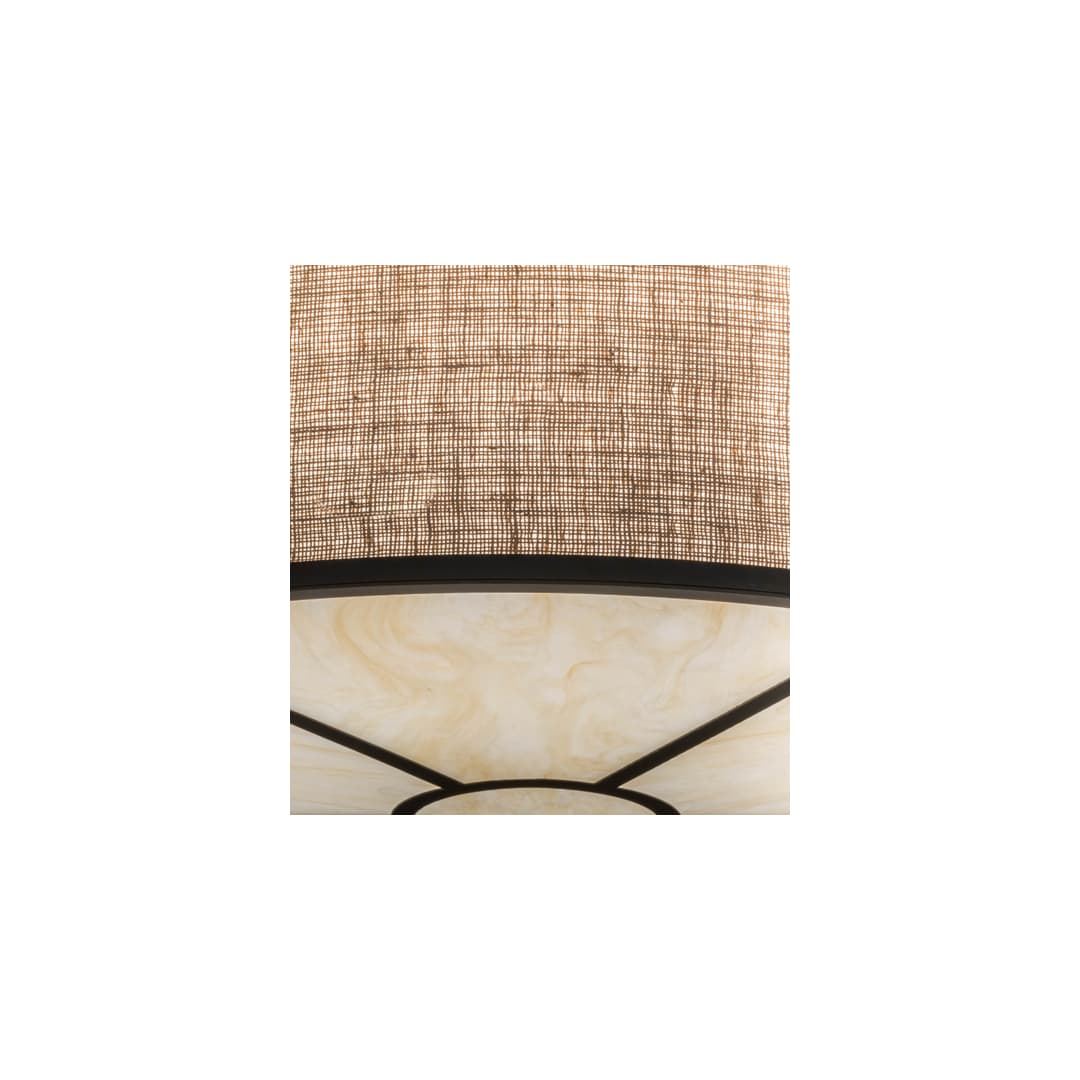 Cilindro 6 Light 36" Wide Flush Mount Drum Ceiling Fixture