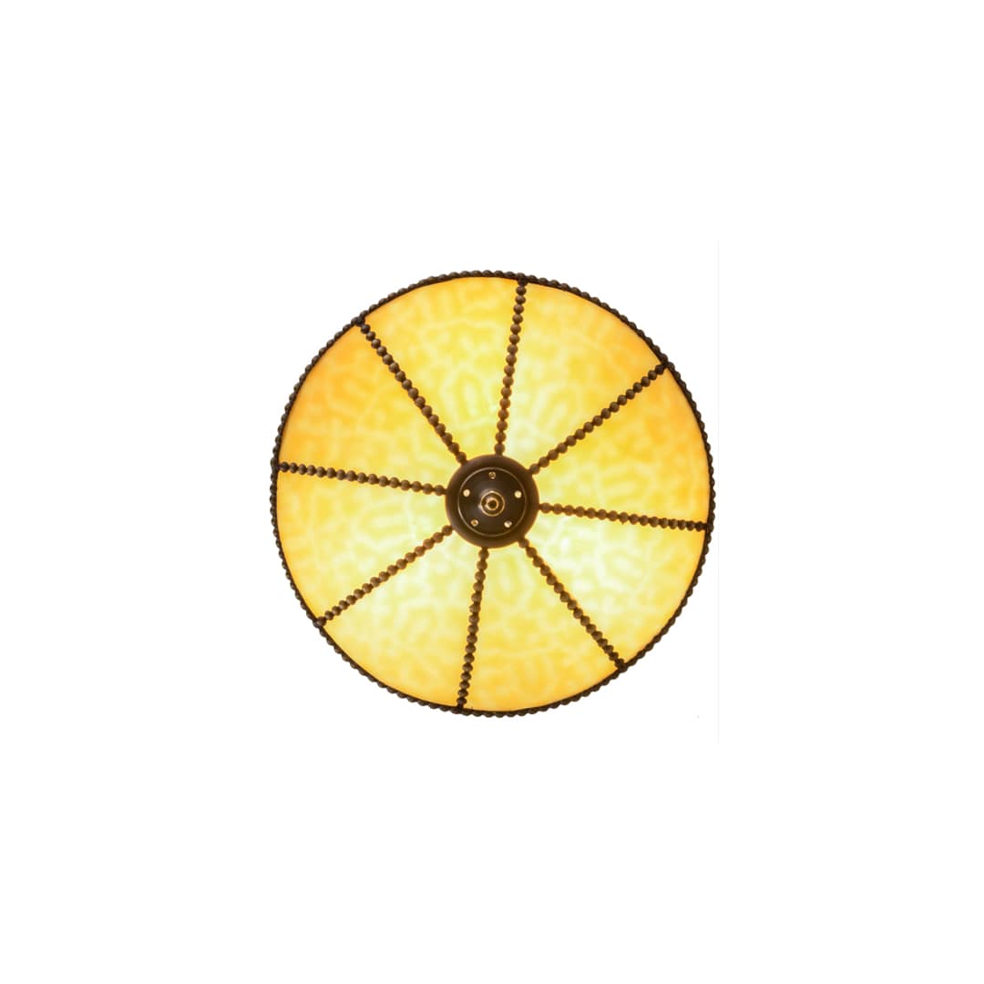 Camel 3 Light 16" Wide Flush Mount Bowl Ceiling Fixture