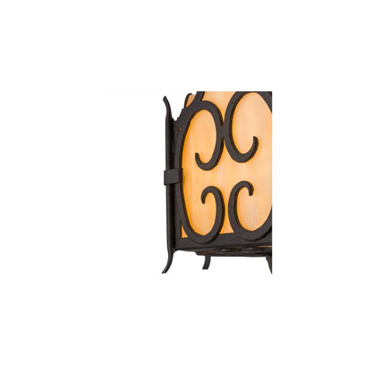 Radha 11" Wide Semi-Flush Drum Ceiling Fixture