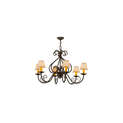 Jenna 6 Light 37" Wide Chandelier