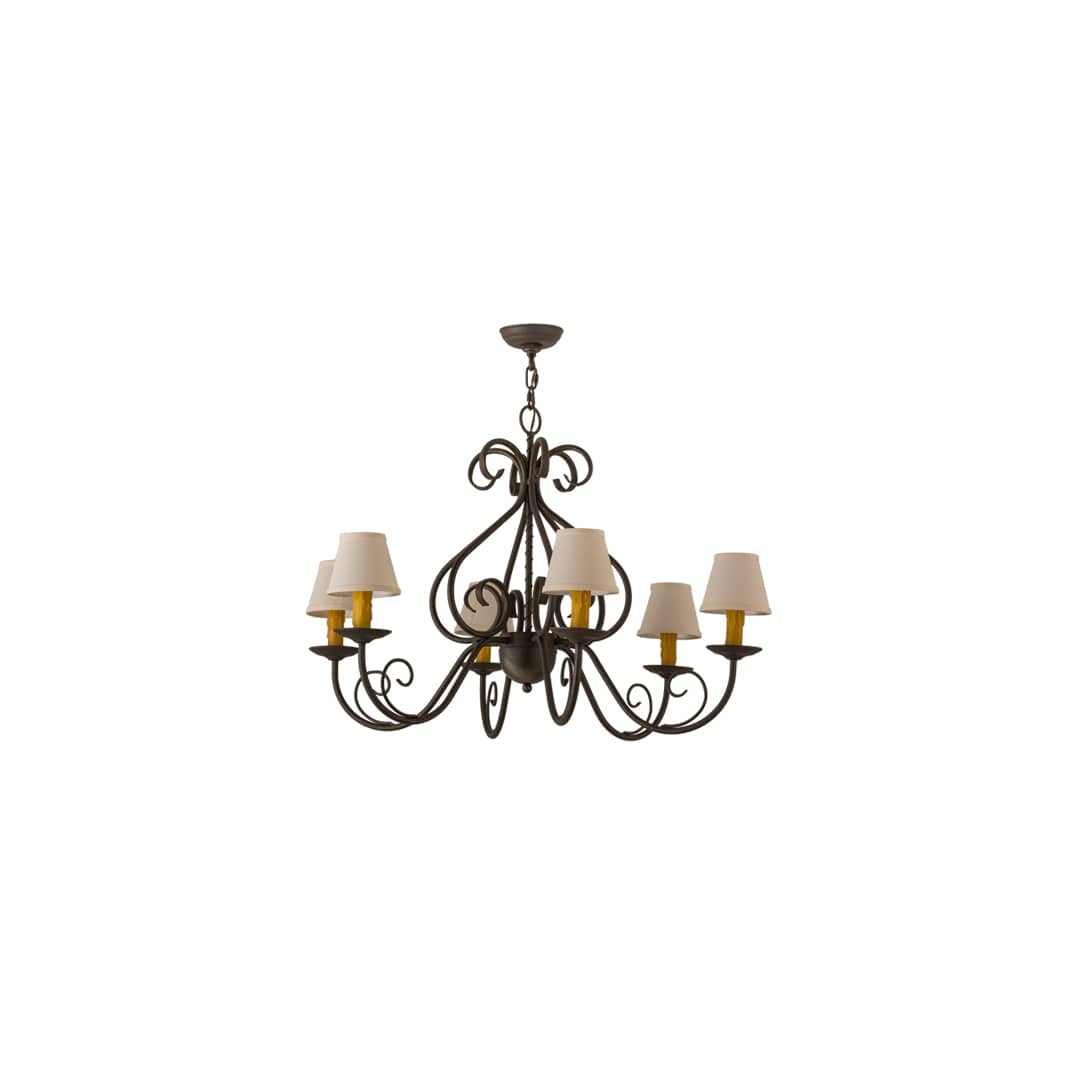 Jenna 6 Light 37" Wide Chandelier