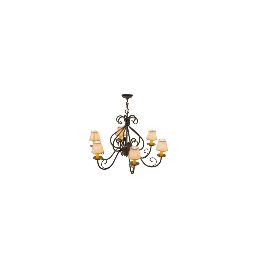 Jenna 6 Light 37" Wide Chandelier