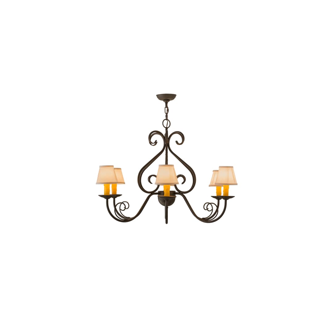 Jenna 6 Light 37" Wide Chandelier