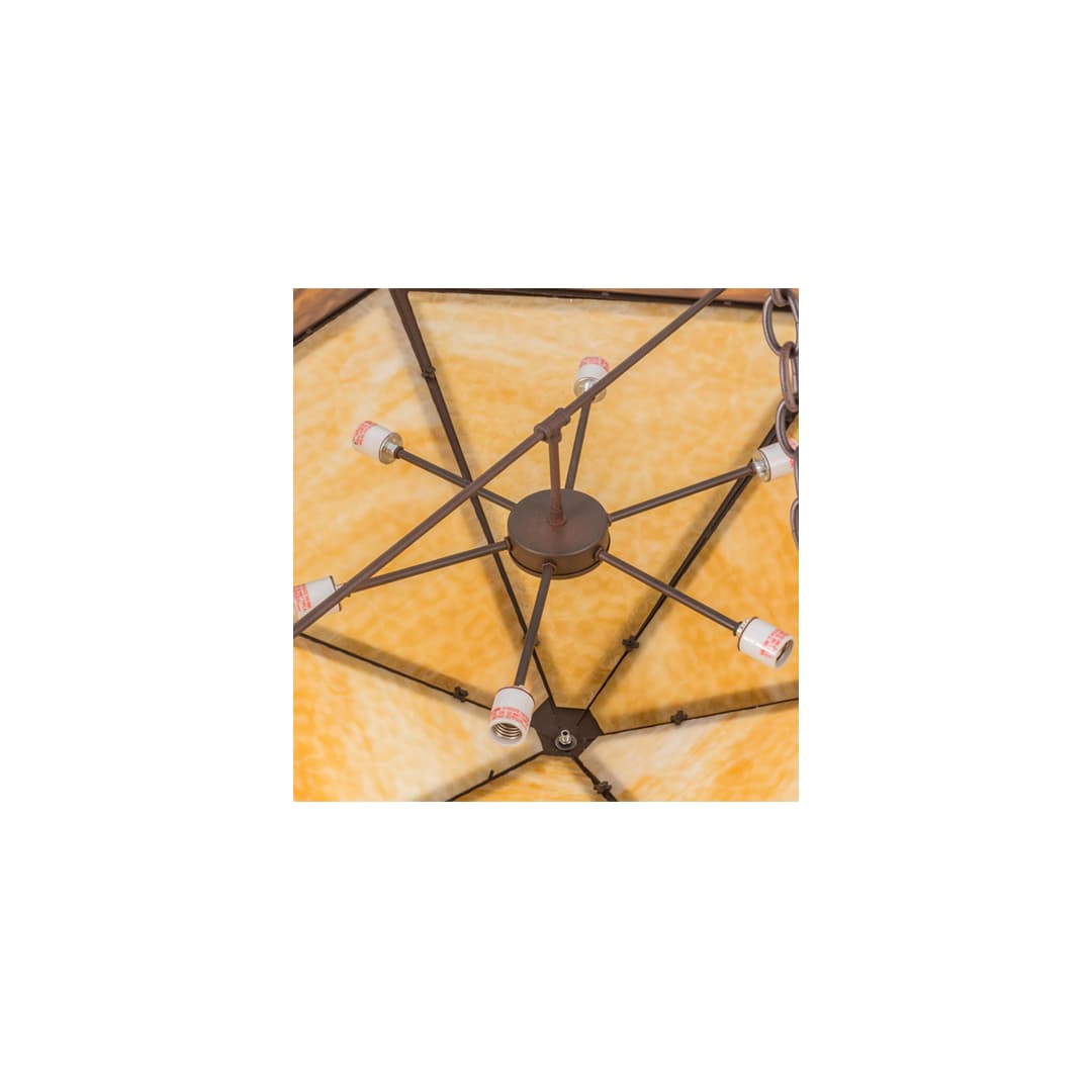 Mountain Pine 6 Light 51" Wide Pendant