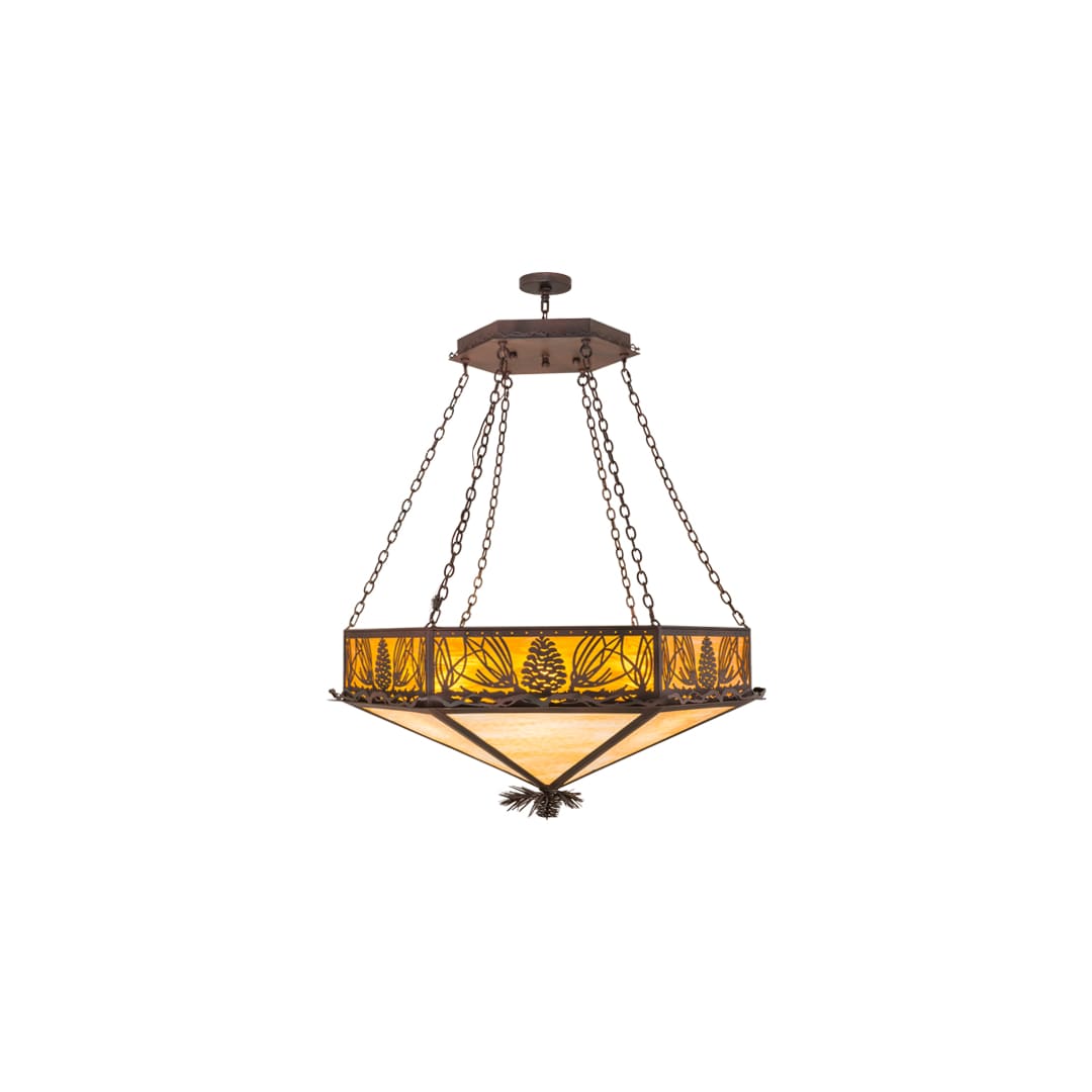 Mountain Pine 6 Light 51" Wide Pendant
