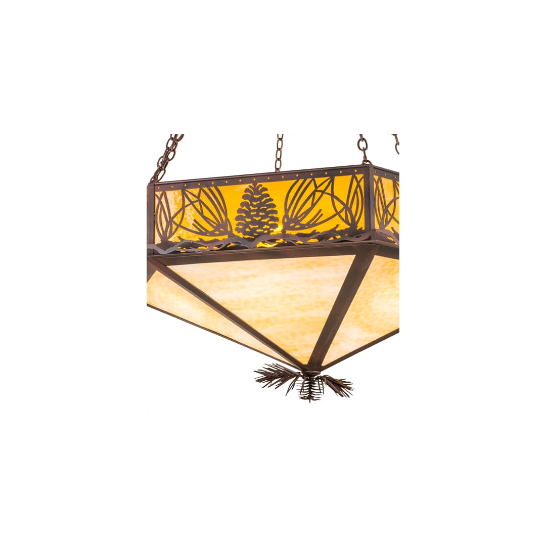 Mountain Pine 6 Light 51" Wide Pendant