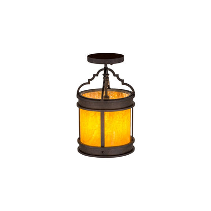 Wyant 8" Wide Semi-Flush Ceiling Fixture