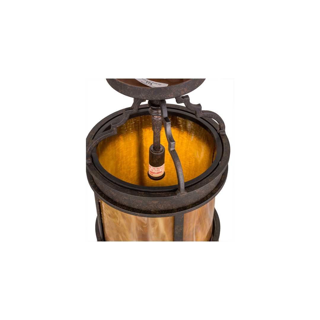 Wyant 8" Wide Semi-Flush Ceiling Fixture