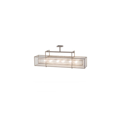 Nelson 6 Light 12" Wide Linear Pendant
