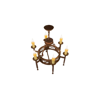 Jasmine 6 Light 24" Wide Taper Candle Style Chandelier