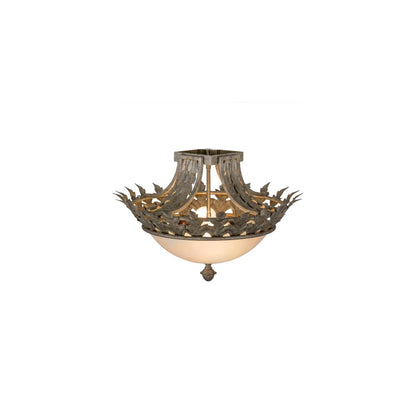 Hampton 2 Light 16" Wide Semi-Flush Bowl Ceiling Fixture