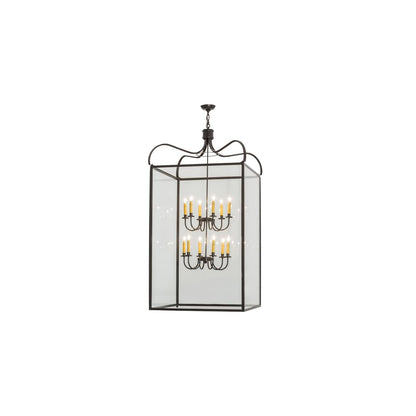 Rennes 12 Light 43" Wide Taper Candle Pendant