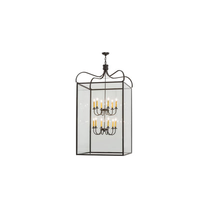 Rennes 12 Light 43" Wide Taper Candle Pendant