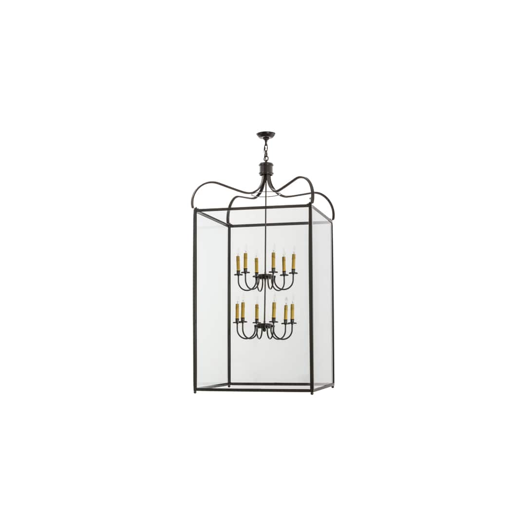 Rennes 12 Light 43" Wide Taper Candle Pendant