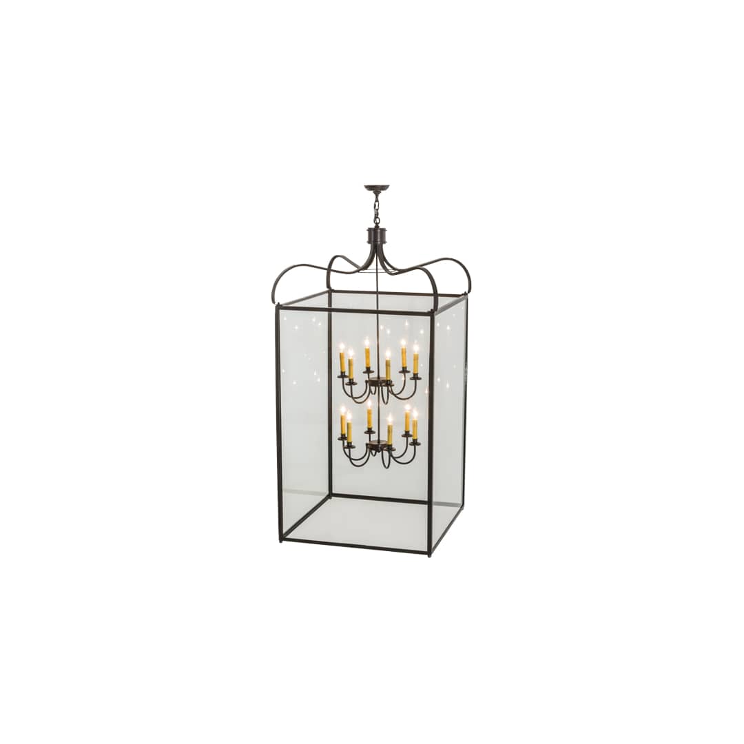 Rennes 12 Light 43" Wide Taper Candle Pendant