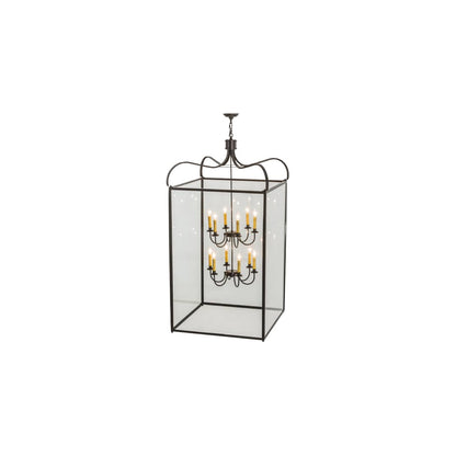 Rennes 12 Light 43" Wide Taper Candle Pendant