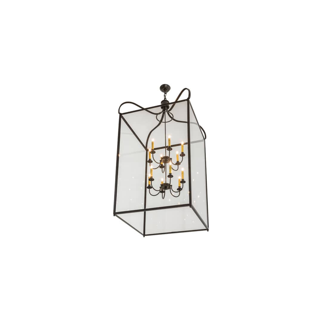 Rennes 12 Light 43" Wide Taper Candle Pendant