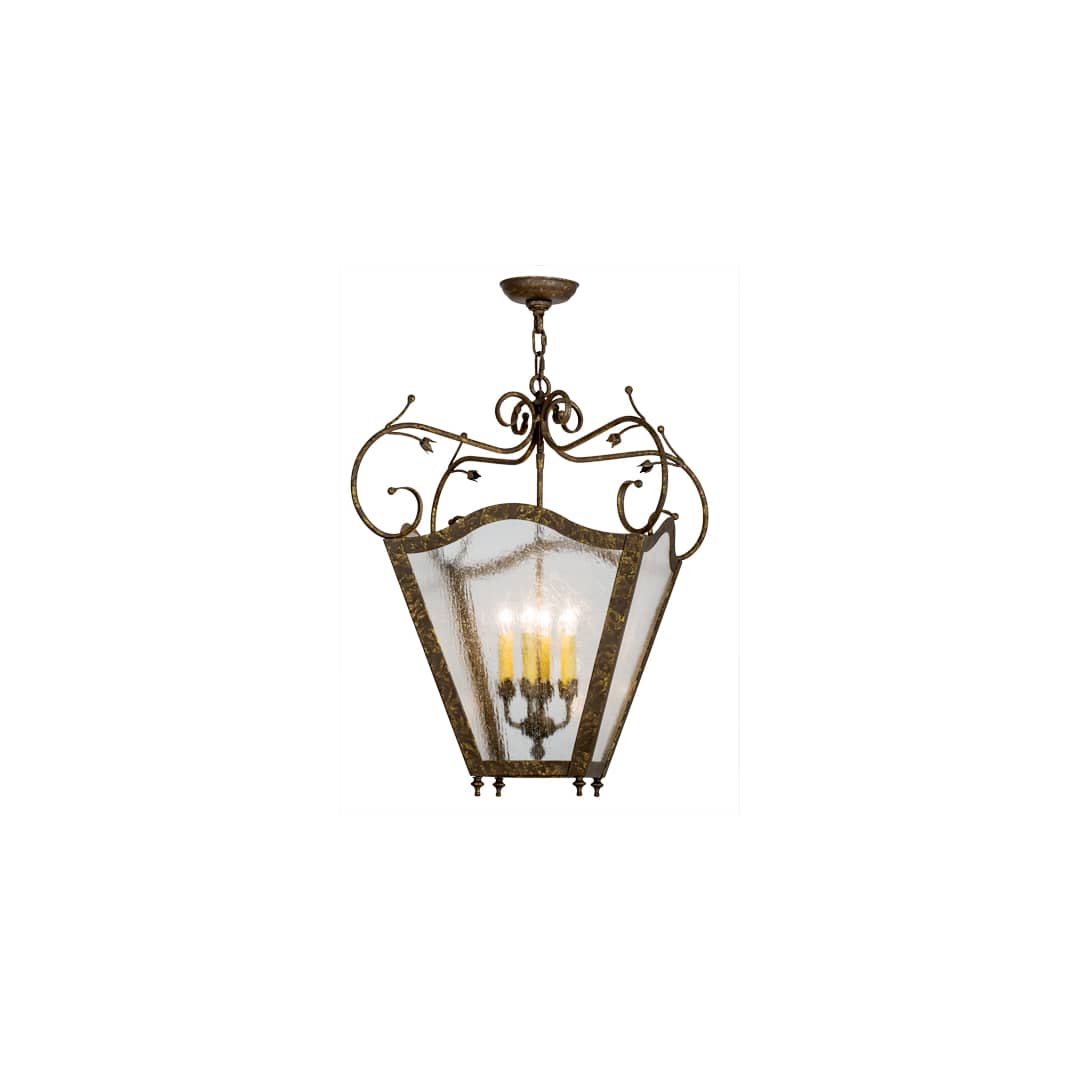 Terena 4 Light 27" Wide Taper Candle Pendant