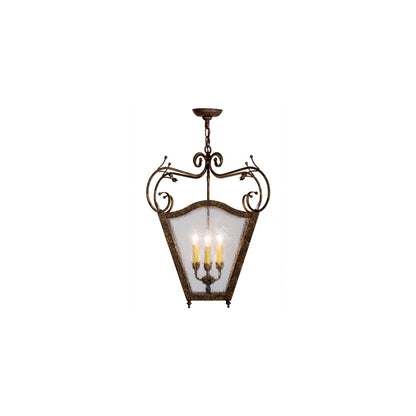 Terena 4 Light 27" Wide Taper Candle Pendant