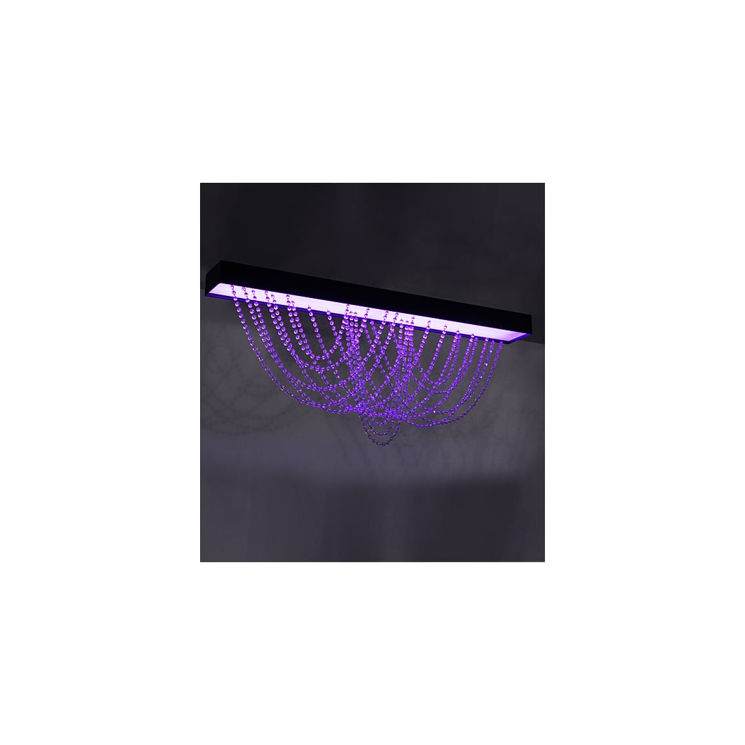 Hollander 64" Wide LED Flush Mount Ceiling Fixture