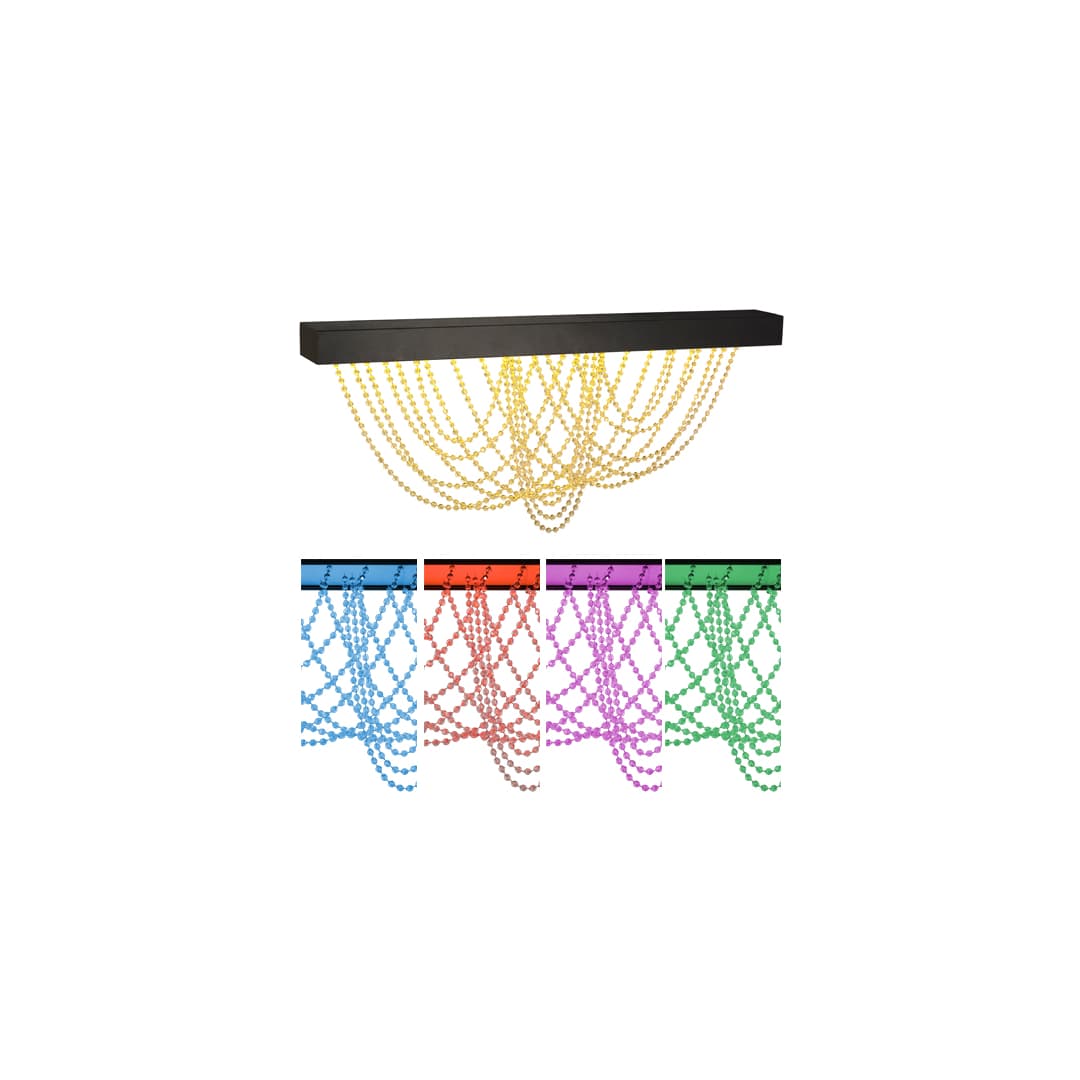 Hollander 64" Wide LED Flush Mount Ceiling Fixture