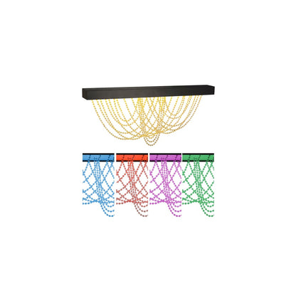 Hollander 64" Wide LED Flush Mount Ceiling Fixture