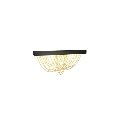 Hollander 64" Wide LED Flush Mount Ceiling Fixture
