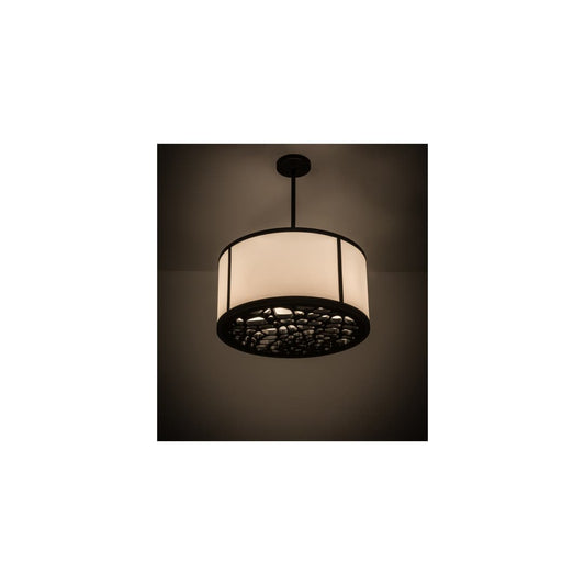 Cilindro 2 Light 24" Wide Pendant