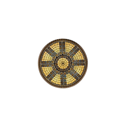 Fleur-de-lis 8 Light 44" Wide Semi-Flush Bowl Ceiling Fixture