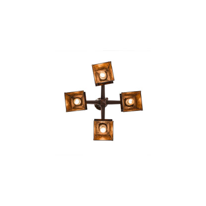 Prairie Loft 4 Light 28" Wide Chandelier