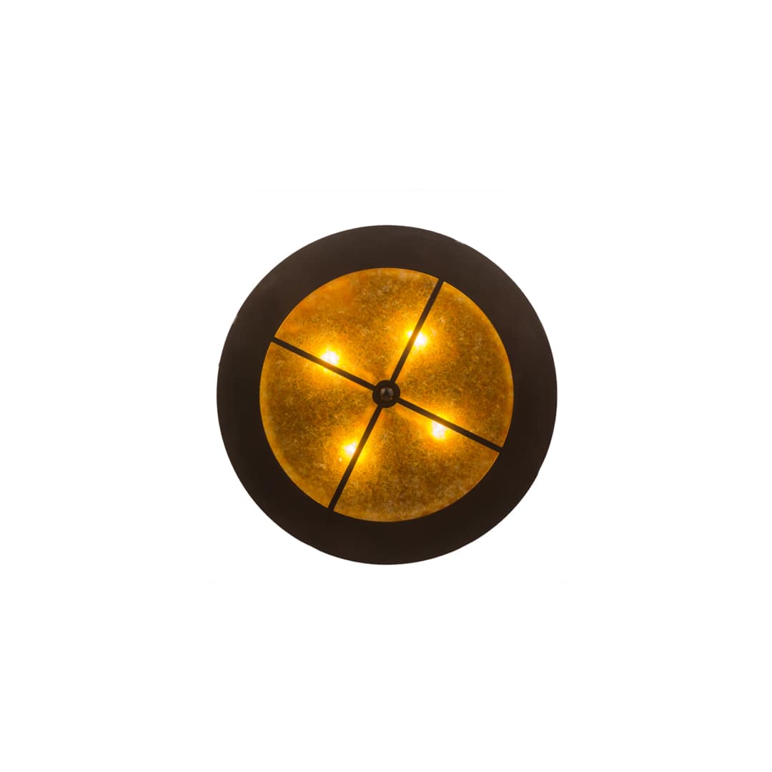 Teepee with Running Horses 4 Light 24" Wide Pendant