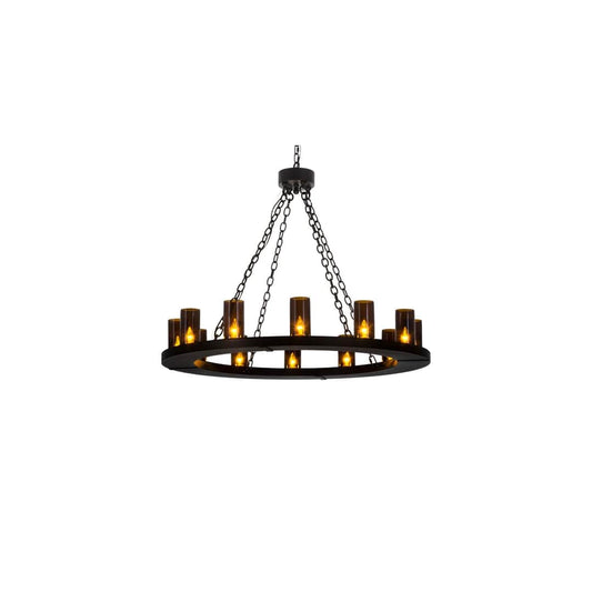 Loxley 12 Light 42" Wide Ring Chandelier