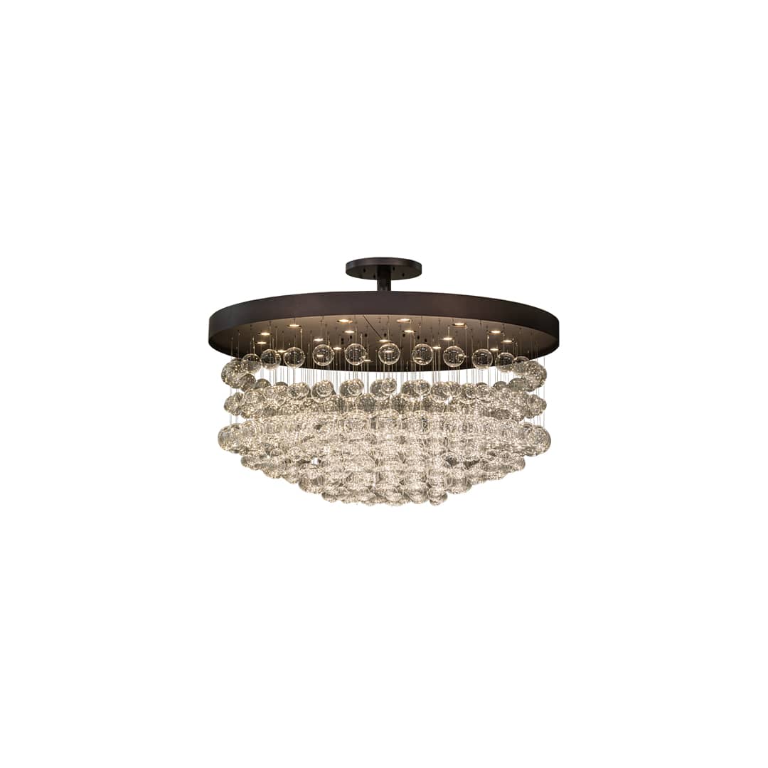 Bulle 22 Light 72" Wide Semi-Flush Ceiling Fixture