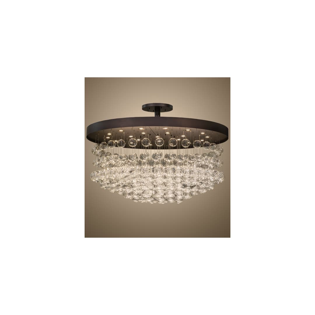 Bulle 22 Light 72" Wide Semi-Flush Ceiling Fixture