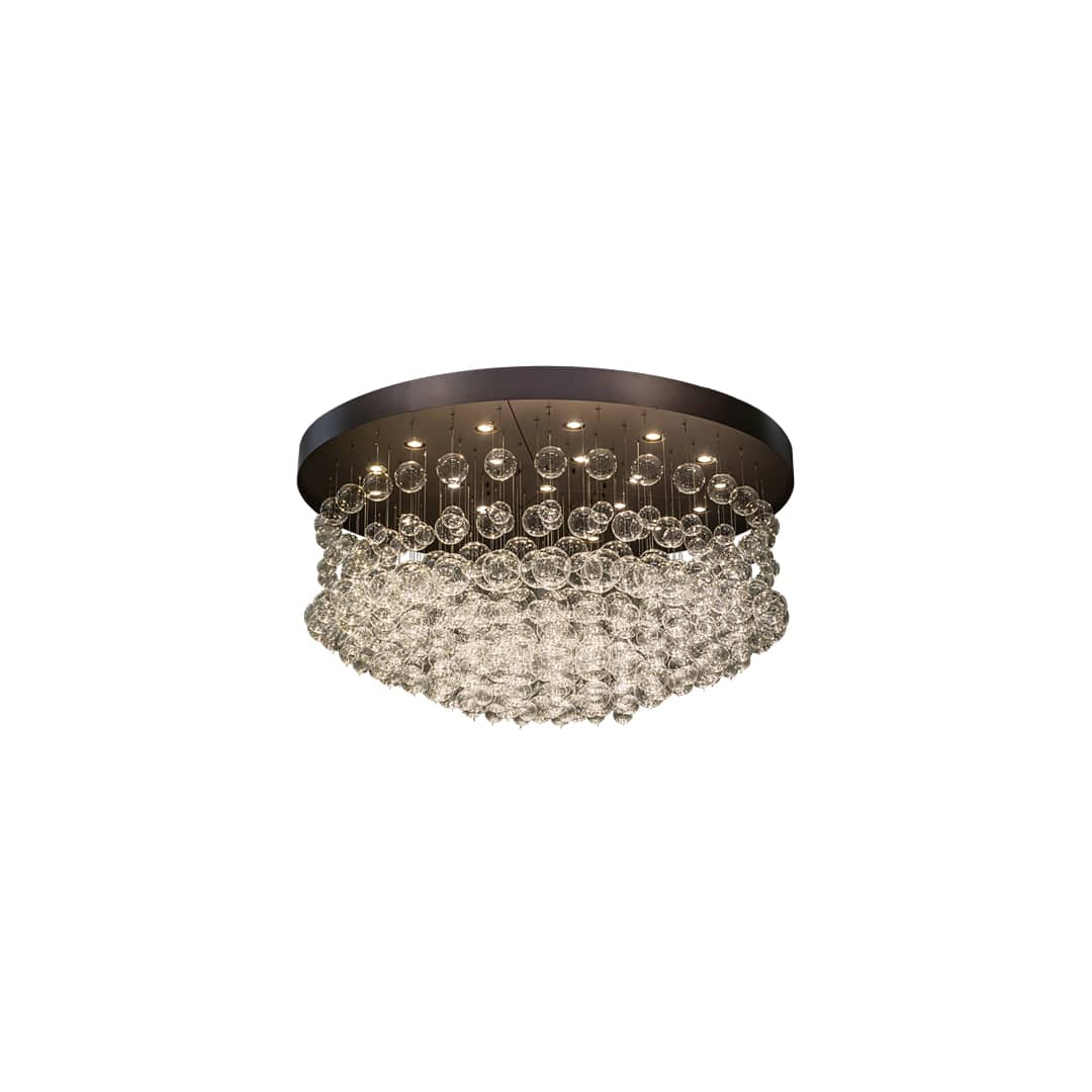 Bulle 22 Light 72" Wide Semi-Flush Ceiling Fixture