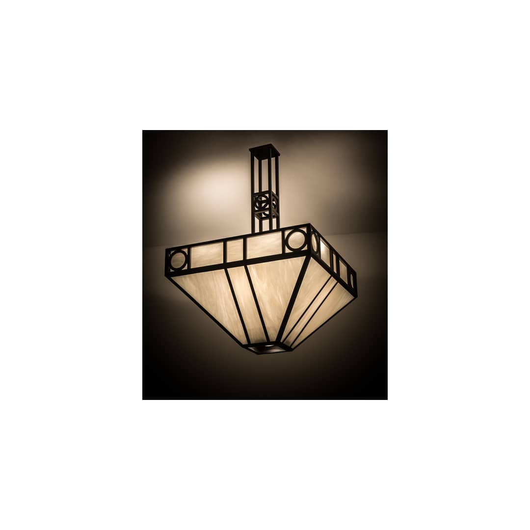 Mission Chic 4 Light 51" Wide Pendant