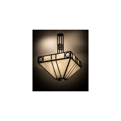 Mission Chic 4 Light 51" Wide Pendant