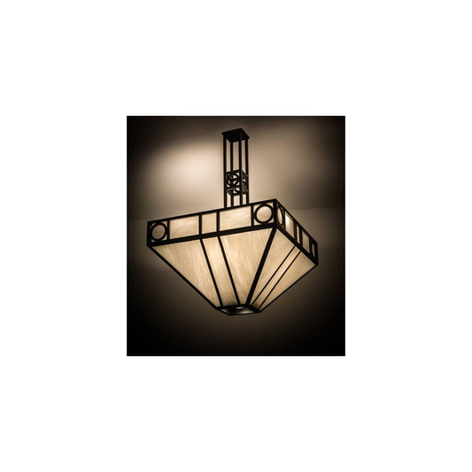 Mission Chic 4 Light 51" Wide Pendant