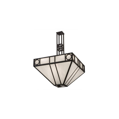 Mission Chic 4 Light 51" Wide Pendant