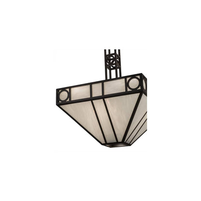 Mission Chic 4 Light 51" Wide Pendant
