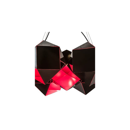 Vierzehn 9 Light 27" Wide Abstract Linear Pendant