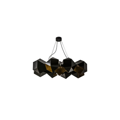 Vierzehn 9 Light 27" Wide Abstract Linear Pendant