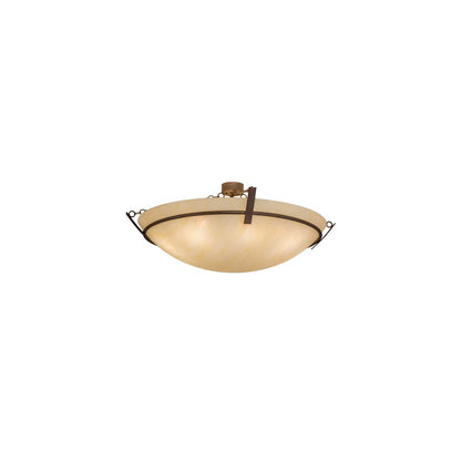 Covina 8 Light 47" Wide Semi-Flush Bowl Ceiling Fixture