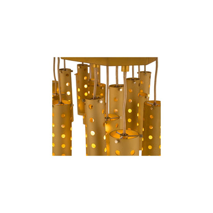 Emmentaler 25 Light 28" Wide Abstract Multi Light Pendant