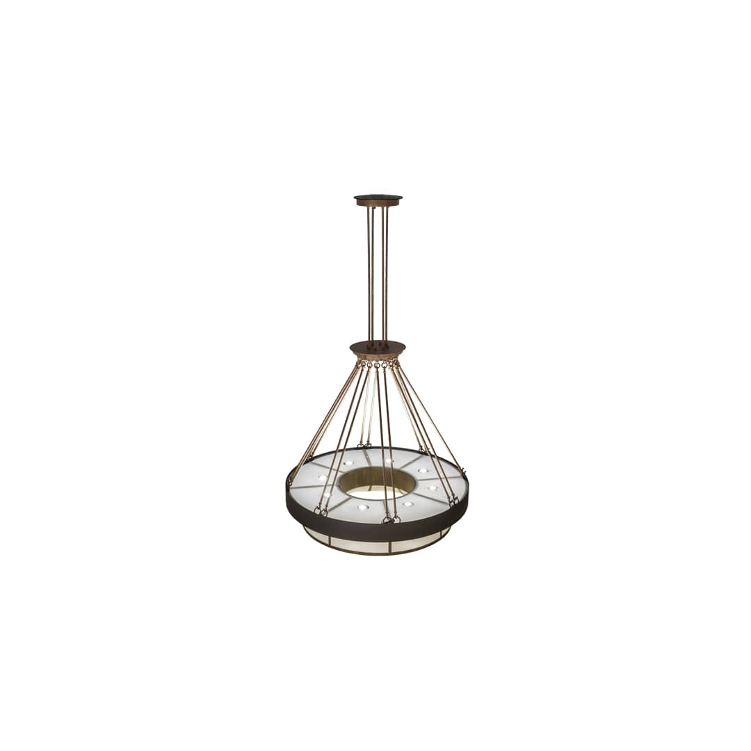 Cilindro Ventura 8 Light 48" Wide Pendant