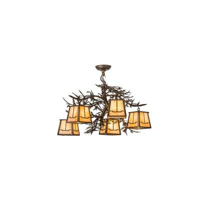 Pine Branch 5 Light 29" Wide Chandelier