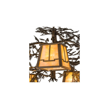 Pine Branch 5 Light 29" Wide Chandelier