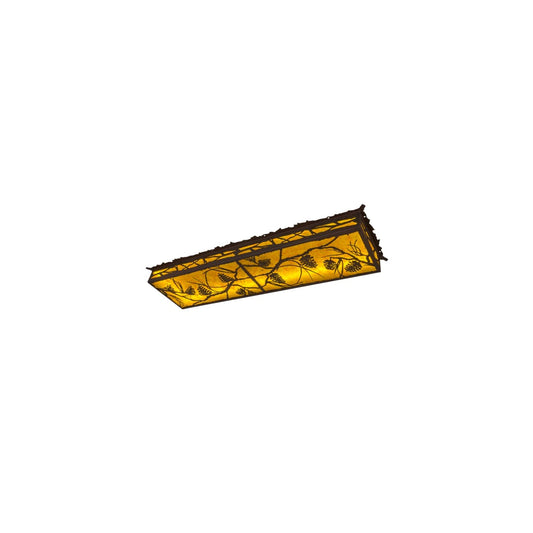 Whispering Pines 50" Wide LED Flush Mount Ceiling Fixture