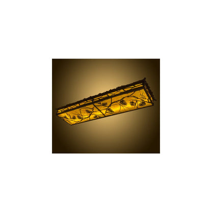 Whispering Pines 50" Wide LED Flush Mount Ceiling Fixture